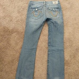 Light wash size 29 true religion